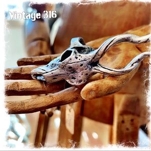 Vintage 316 SKULL RING